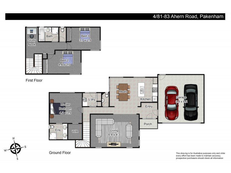 4/81 Ahern Road, Pakenham VIC 3810 Floorplan