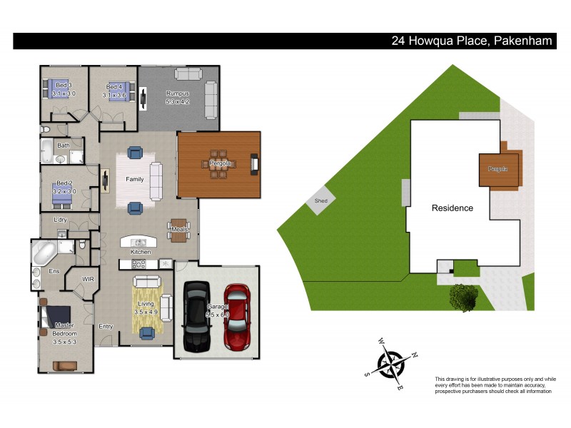 24 Howqua Place, Pakenham VIC 3810 Floorplan