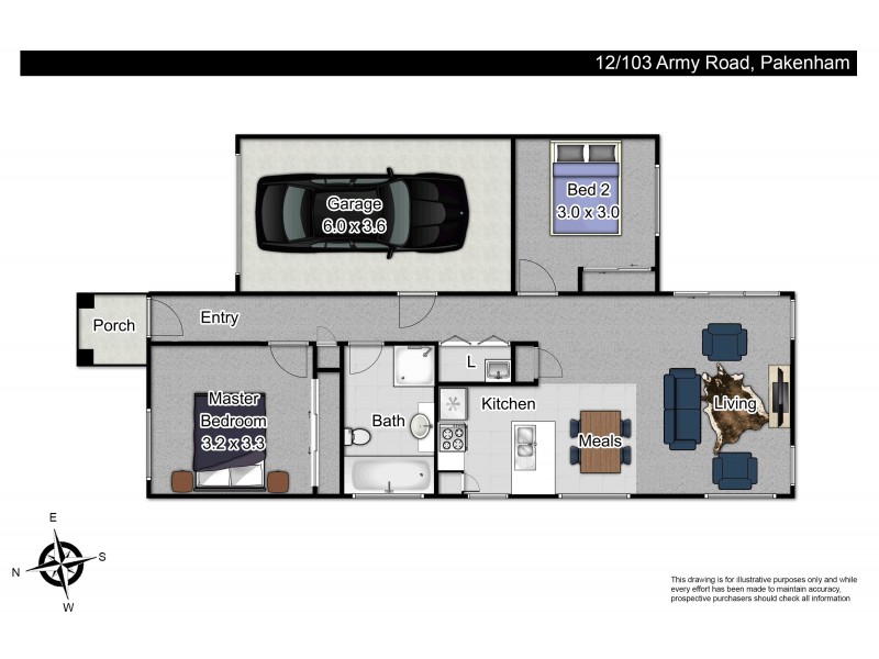 12/103 Army Road, Pakenham VIC 3810 Floorplan