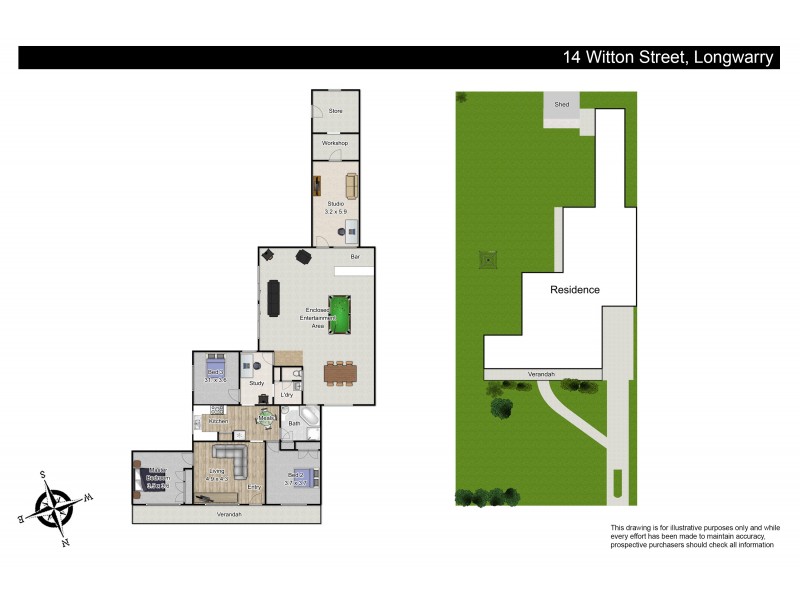 14 Witton Street, Longwarry VIC 3816 Floorplan