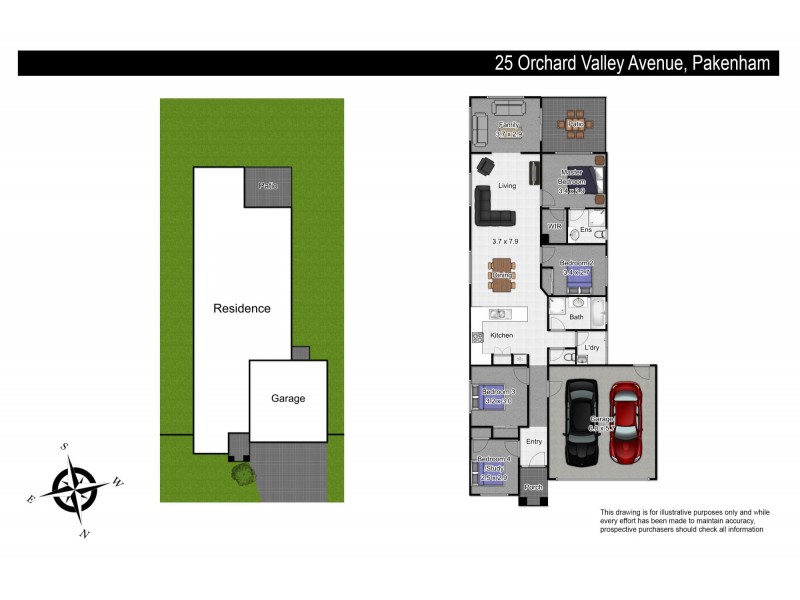 25 Orchard Valley Avenue, Pakenham VIC 3810 Floorplan