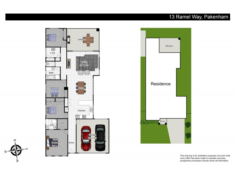 13 Ramel Way, Pakenham VIC 3810 Floorplan