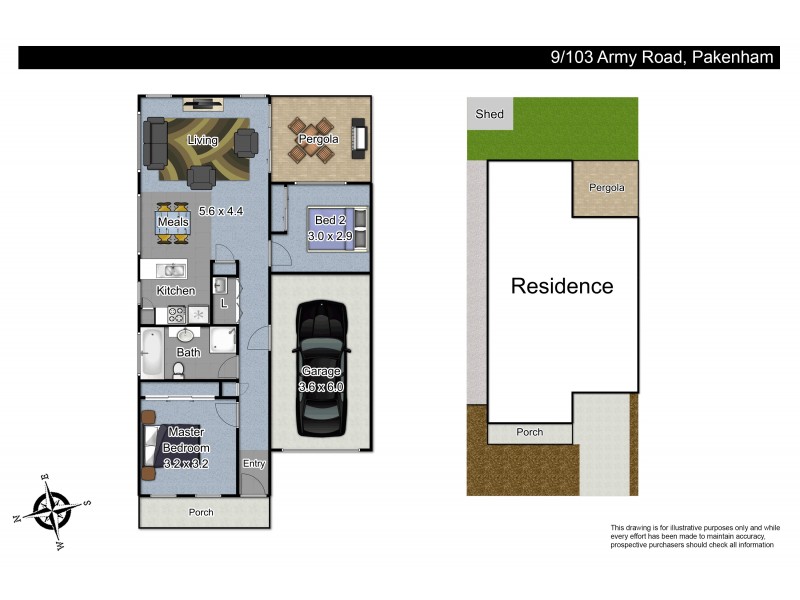 9/103 Army Road, Pakenham VIC 3810 Floorplan