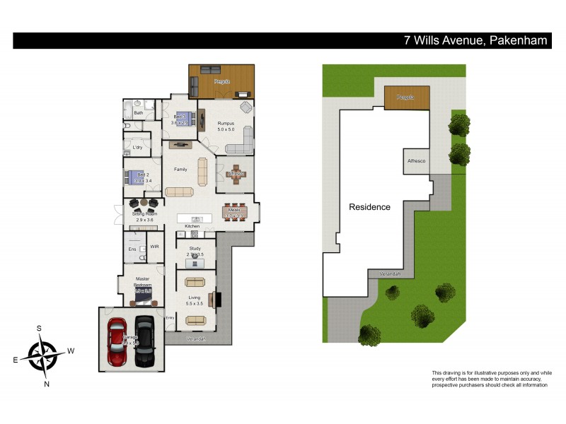 7 Wills Avenue, Pakenham VIC 3810 Floorplan