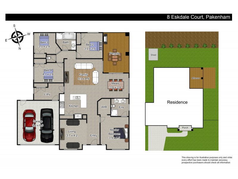 8 Eskdale Court, Pakenham VIC 3810 Floorplan