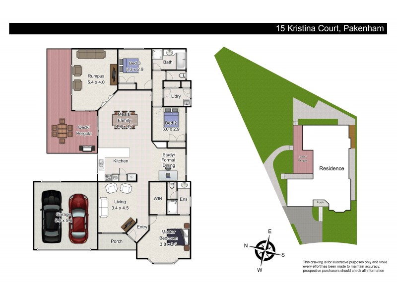 15 Kristina Court, Pakenham VIC 3810 Floorplan