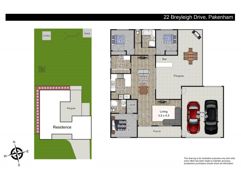 22 Breyleigh Drive, Pakenham VIC 3810 Floorplan