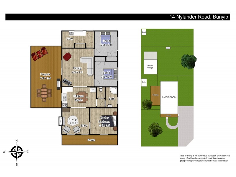 14 Nylander Road, Bunyip VIC 3815 Floorplan