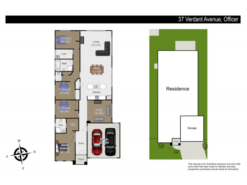 37 Verdant Avenue, Officer VIC 3809 Floorplan