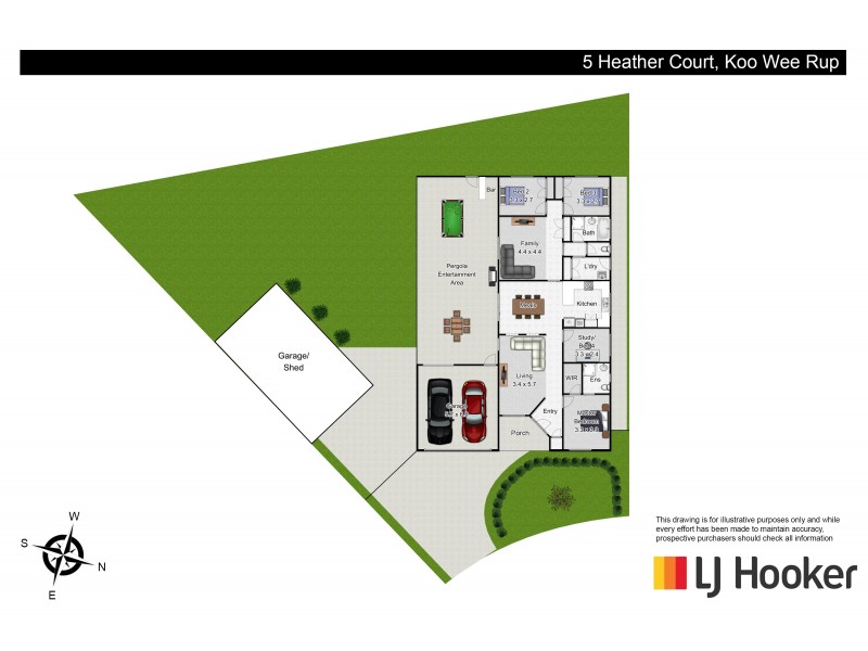 5 Heather Court, Koo Wee Rup VIC 3981 Floorplan