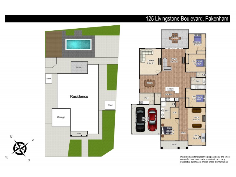 125 Livingstone Boulevard, Pakenham VIC 3810 Floorplan