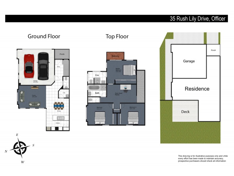 35 Rush Lily Drive, Officer VIC 3809 Floorplan