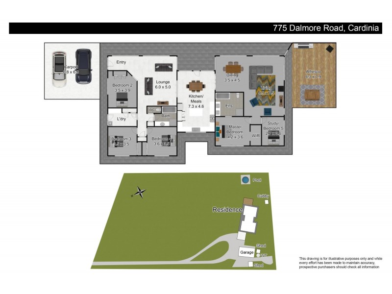 775 Dalmore Road, Cardinia VIC 3978 Floorplan