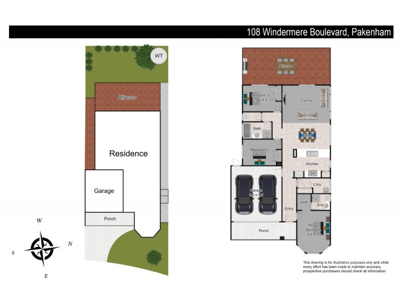 108 Windermere Boulevard, Pakenham VIC 3810 Floorplan