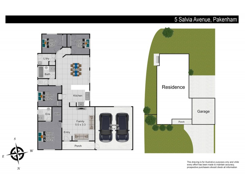 5 Salvia Avenue, Pakenham VIC 3810 Floorplan