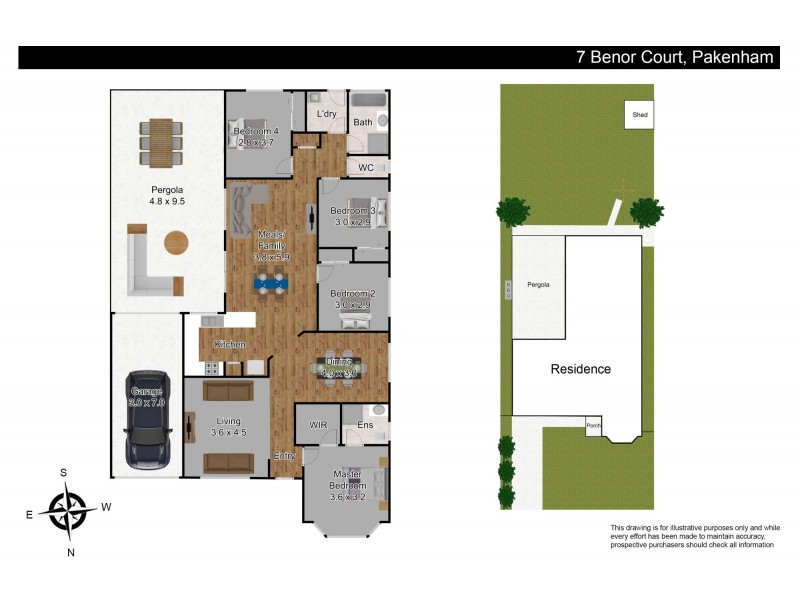 7 Benor Court, Pakenham VIC 3810 Floorplan