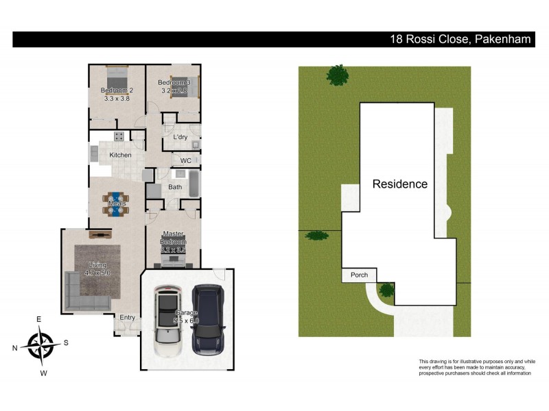 18 Rossi Close, Pakenham VIC 3810 Floorplan