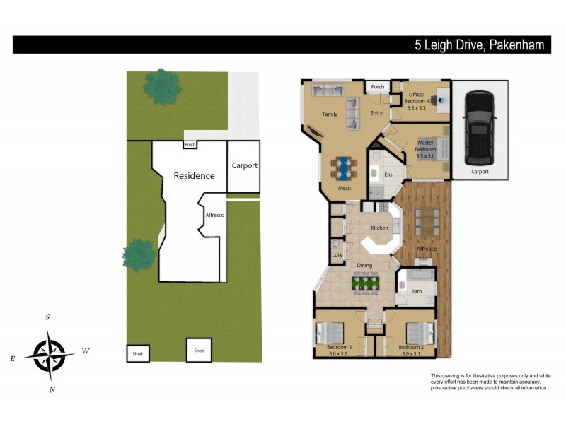 5 Leigh Drive, Pakenham VIC 3810 Floorplan