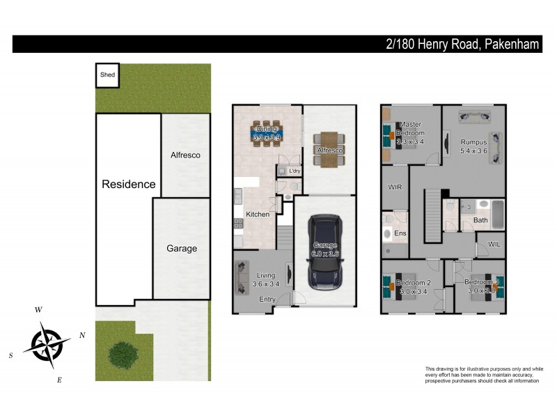 2/180 Henry Road, Pakenham VIC 3810 Floorplan