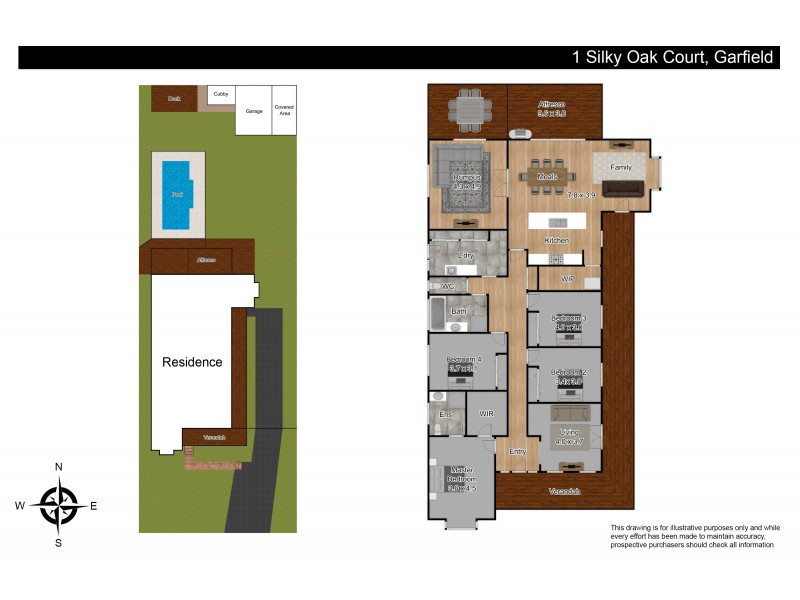1 Silky Oak Court, Garfield VIC 3814 Floorplan