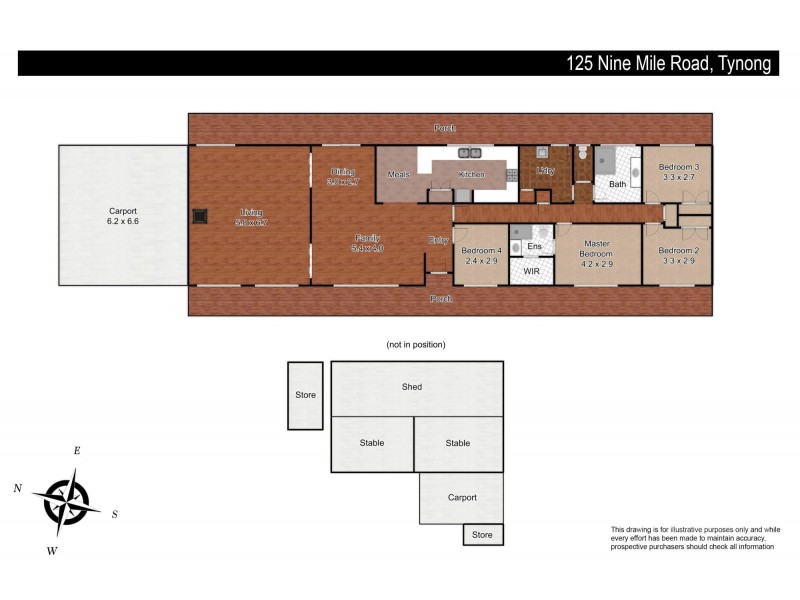 125 Nine Mile Road, Tynong VIC 3813 Floorplan