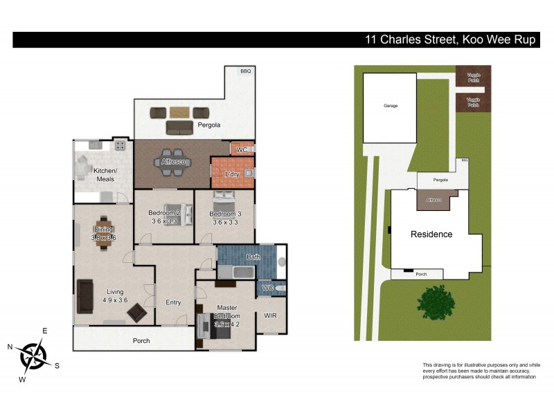 11 Charles Street, Koo Wee Rup VIC 3981 Floorplan