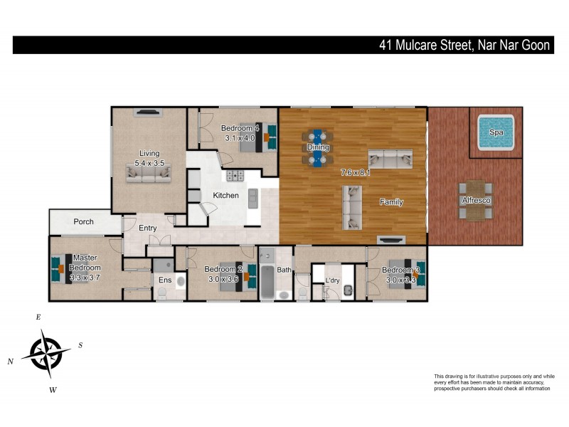 41 Mulcare Street, Nar Nar Goon VIC 3812 Floorplan