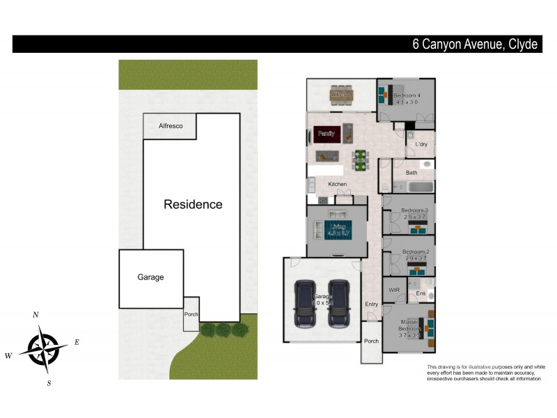 6 Canyon Avenue, Clyde VIC 3978 Floorplan
