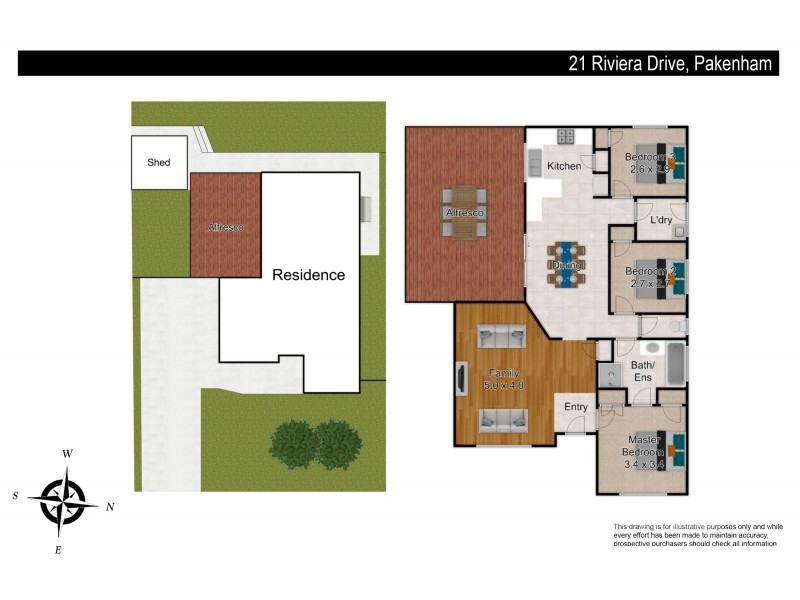 21 Riviera Drive, Pakenham VIC 3810 Floorplan