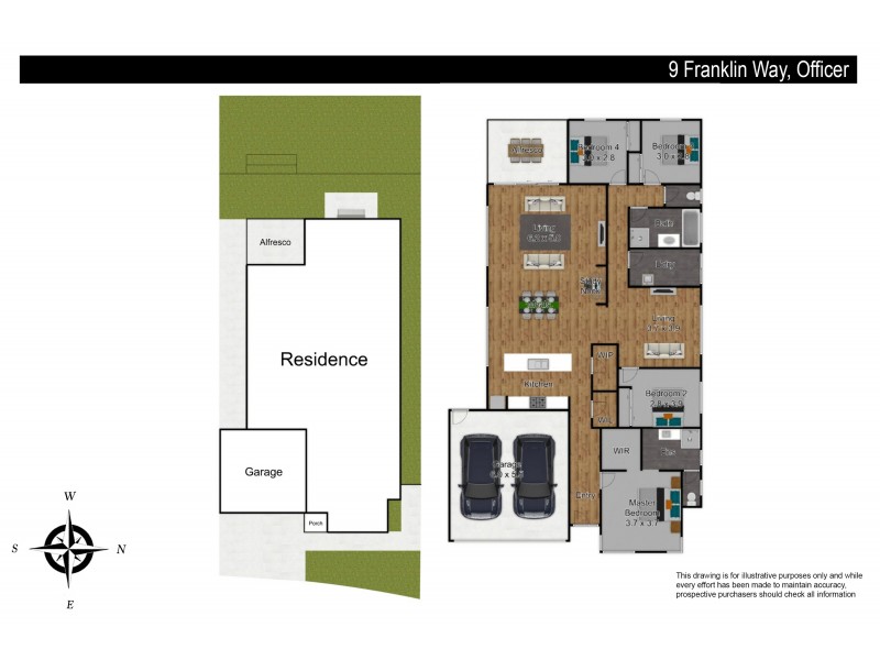 9 Franklin Way, Officer VIC 3809 Floorplan