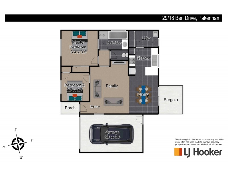 29/18 Ben Drive, Pakenham VIC 3810 Floorplan