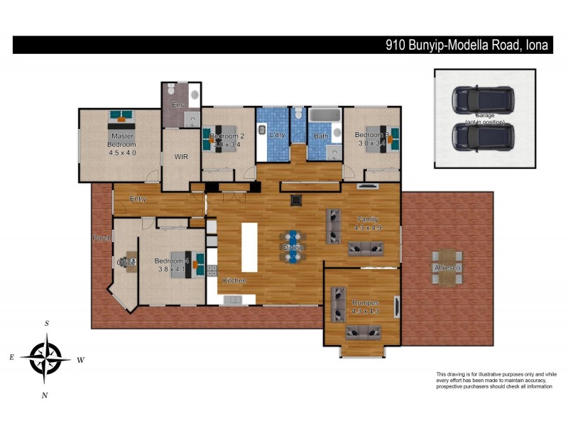 910 Bunyip-Modella Road, Iona VIC 3815 Floorplan
