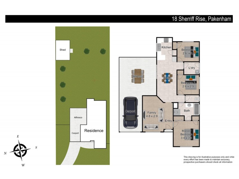 18 Sherriff Rise, Pakenham VIC 3810 Floorplan