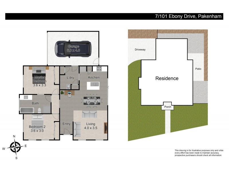 7/101 Ebony Drive, Pakenham VIC 3810 Floorplan