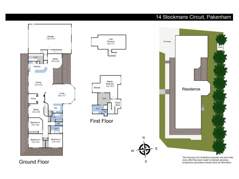 14 Stockmans Circuit, Pakenham VIC 3810 Floorplan