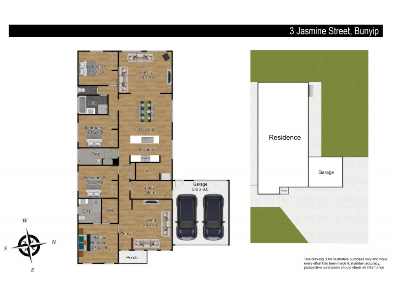 3 Jasmine Street, Bunyip VIC 3815 Floorplan