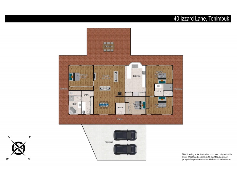 40 Izzard Lane, Tonimbuk VIC 3815 Floorplan