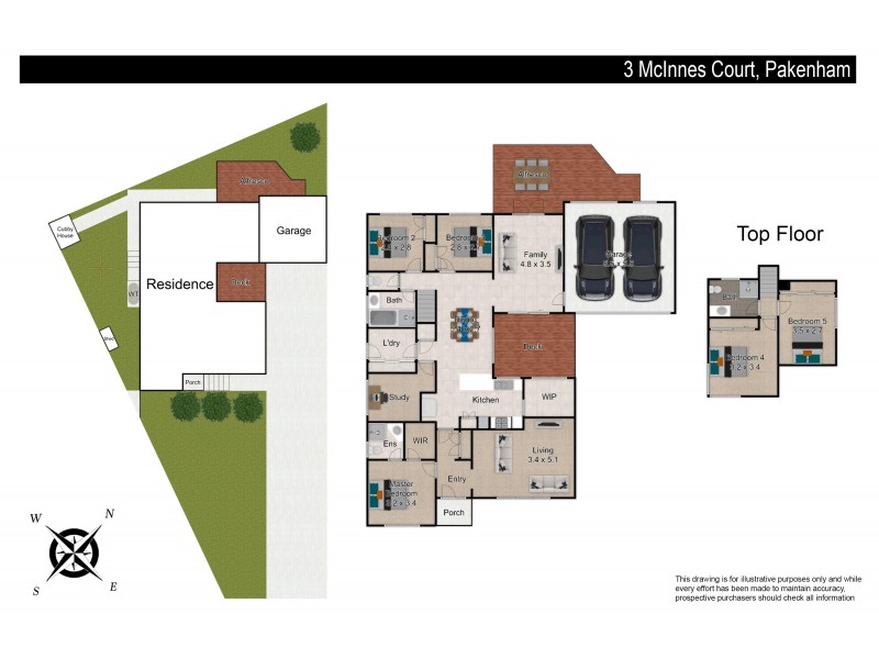 3 McInnes Court, Pakenham VIC 3810 Floorplan