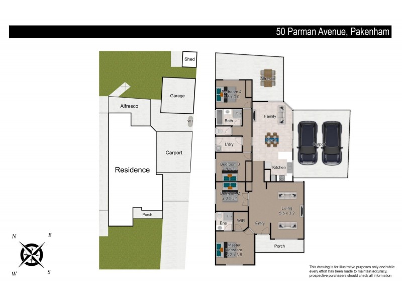 50 Parman Avenue, Pakenham VIC 3810 Floorplan
