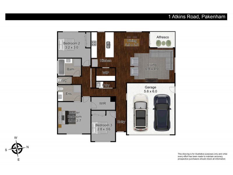 1 Atkins Road, Pakenham VIC 3810 Floorplan