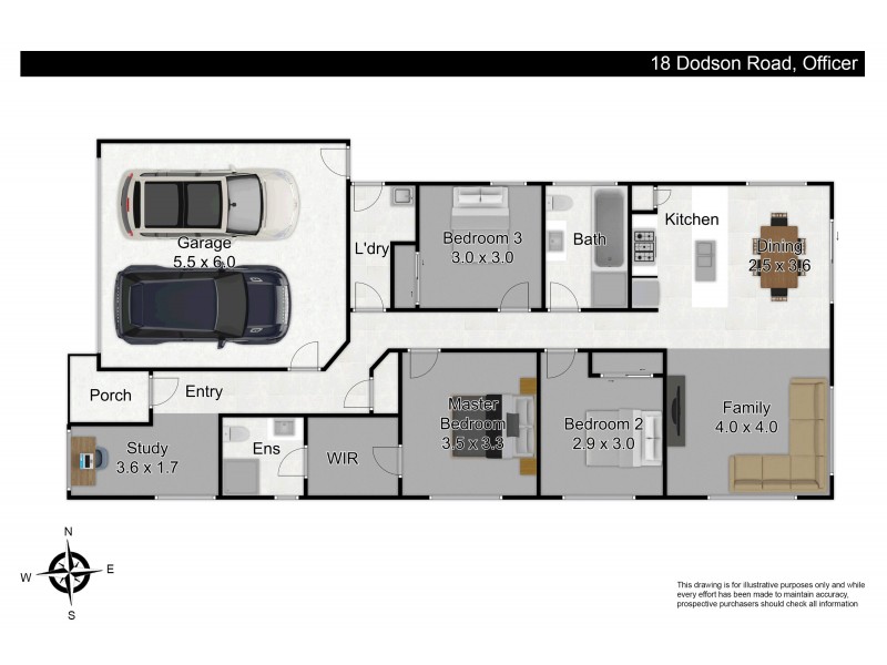 18 Dodson Road, Officer VIC 3809 Floorplan