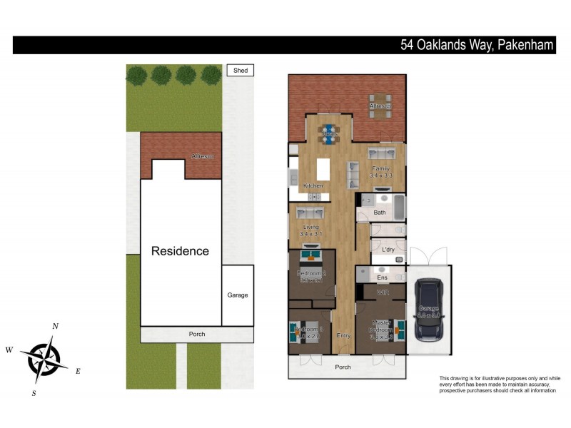 54 Oaklands Way, Pakenham VIC 3810 Floorplan