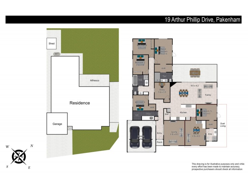 19 Arthur Phillip Drive, Pakenham VIC 3810 Floorplan