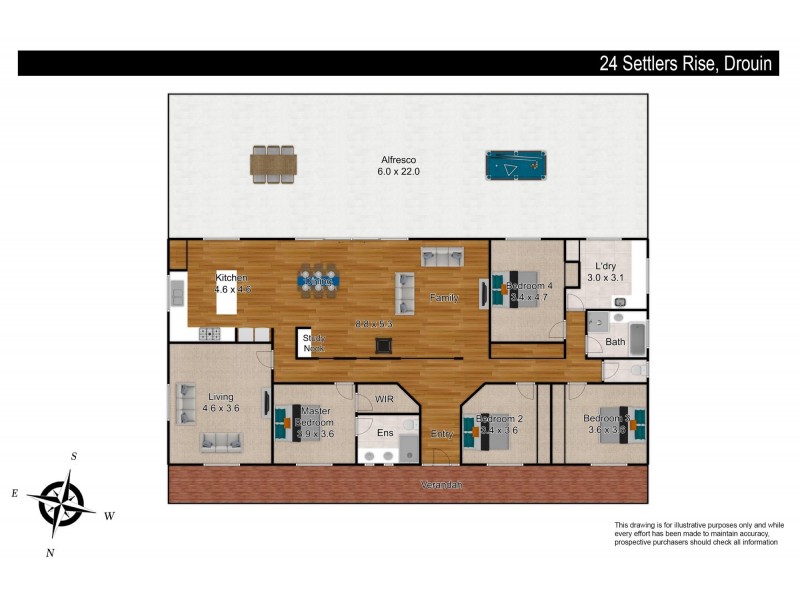 24 Settlers Rise, Drouin VIC 3818 Floorplan