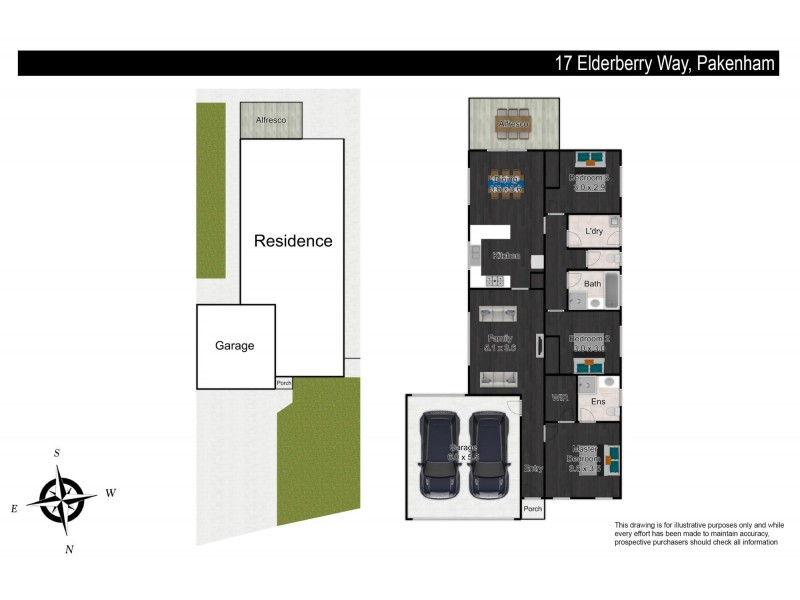 17 Elderberry Way, Pakenham VIC 3810 Floorplan