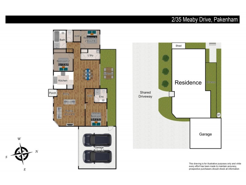 2/35 Meaby Drive, Pakenham VIC 3810 Floorplan