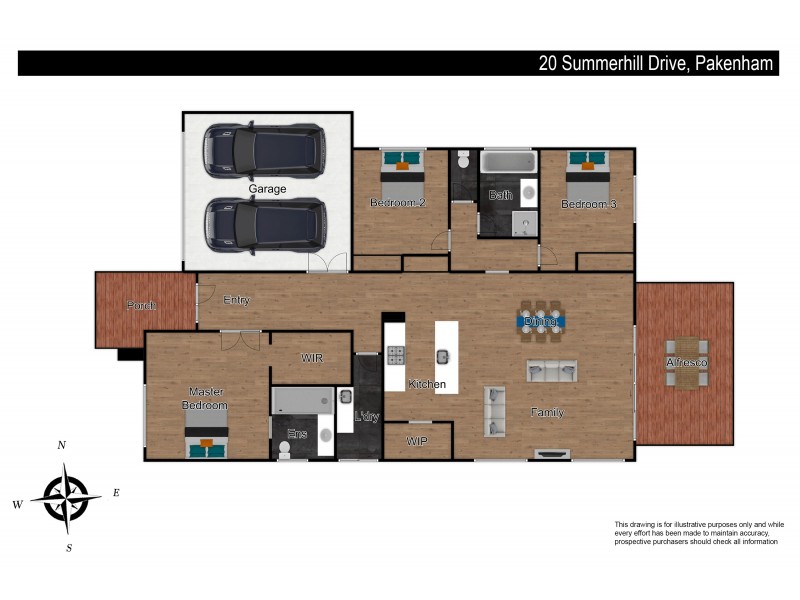 20 Summerhill Drive, Pakenham VIC 3810 Floorplan