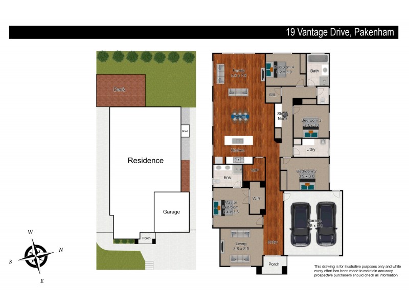19 Vantage Drive, Pakenham VIC 3810 Floorplan