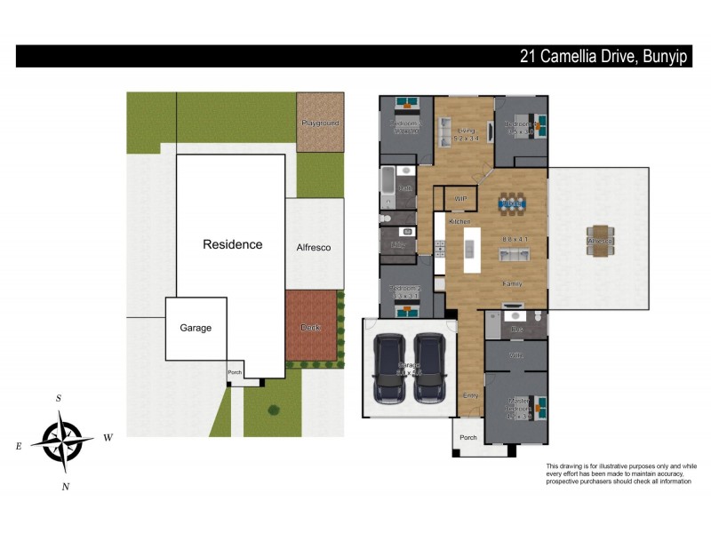 21 Camelia Drive, Bunyip VIC 3815 Floorplan