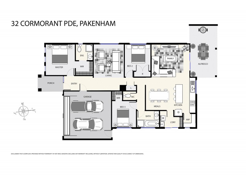 32 Cormorant Parade, Pakenham VIC 3810 Floorplan